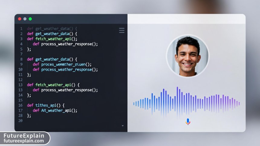 Code implementation examples for building a voice assistant with Python and public APIs