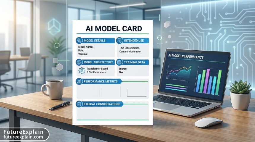 AI Model Cards: Publishable Template and Example