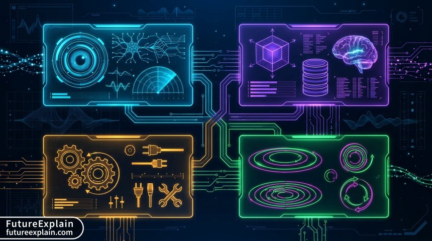 Architectural diagram illustrating the core components of an autonomous AI agent including planning, memory, and tools.